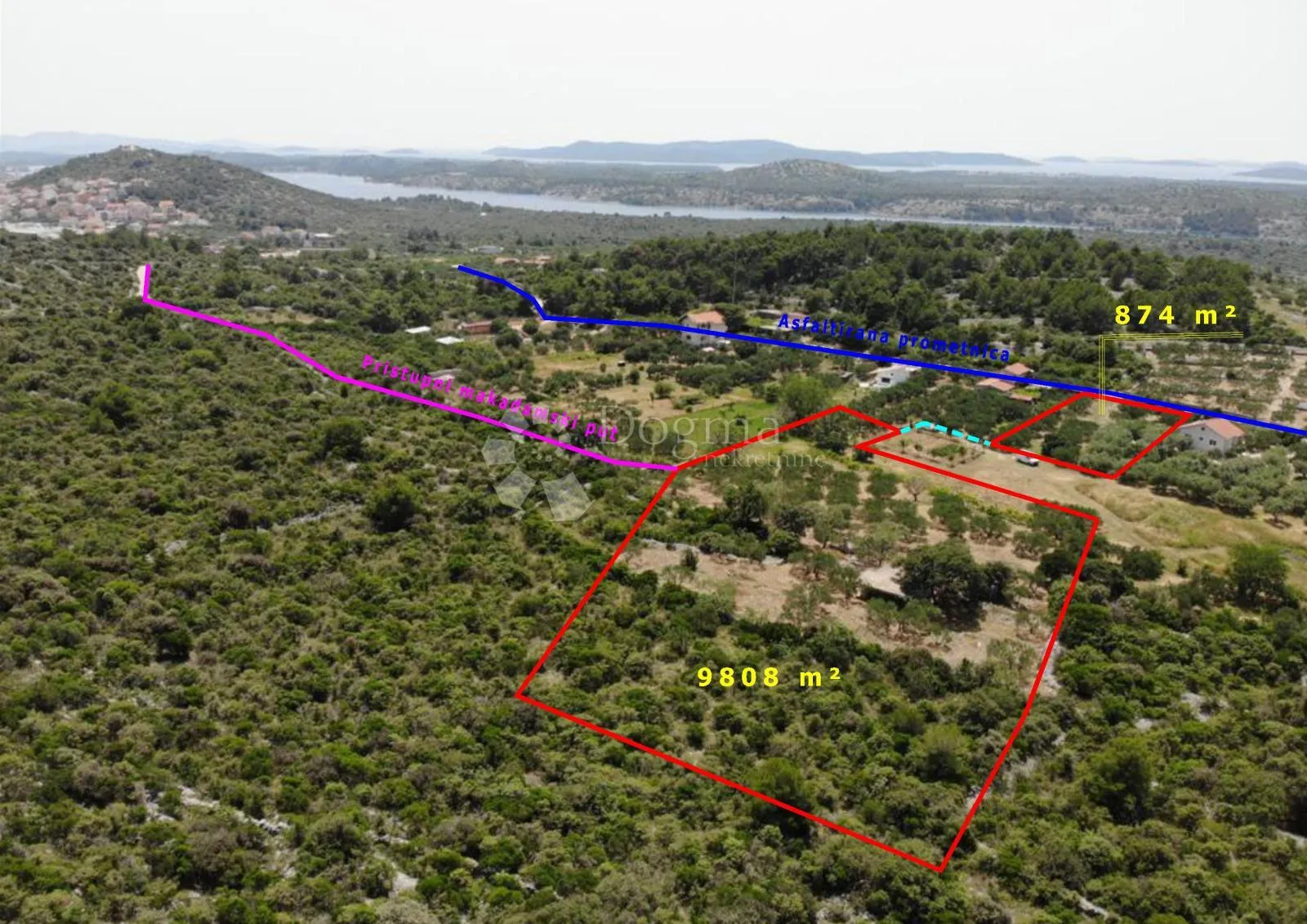 šibenik - poljoprivredno zemljište s mogućnošću gradnje - slika 4