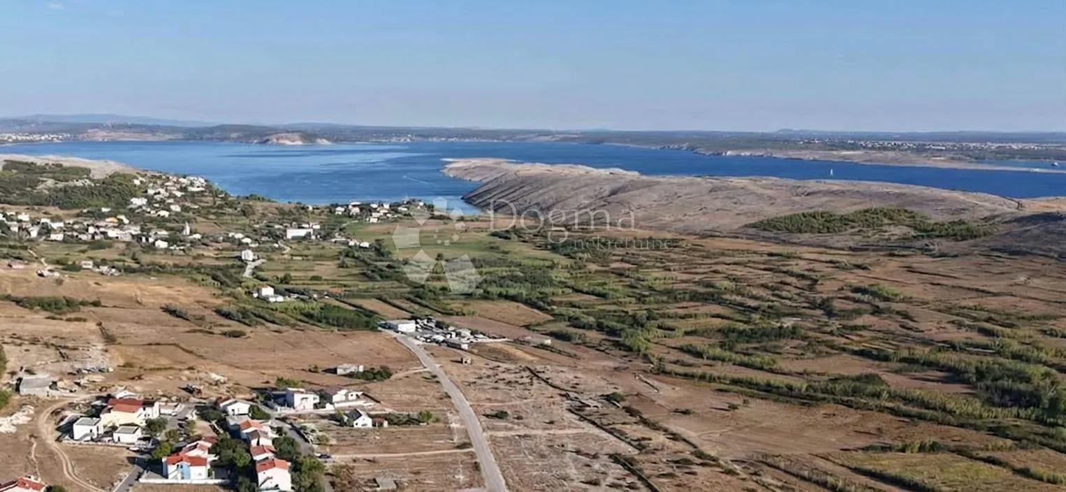 pag - vlašići - građevinsko zemljište 1000 m2 - slika 3