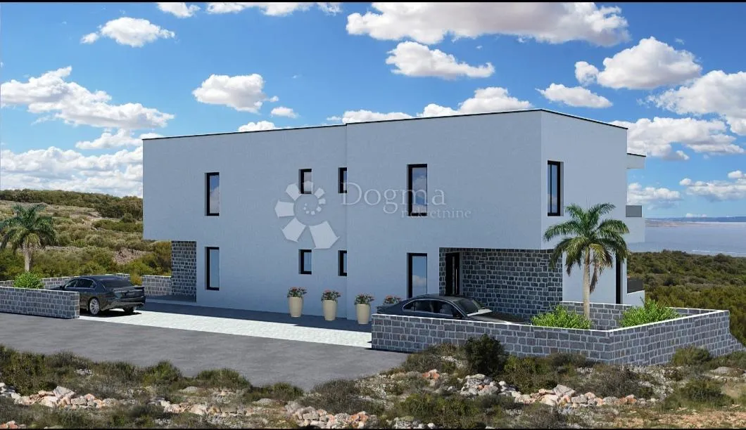 s2-novogradnja sa pogledom na more i bazenom, vodice - slika 11