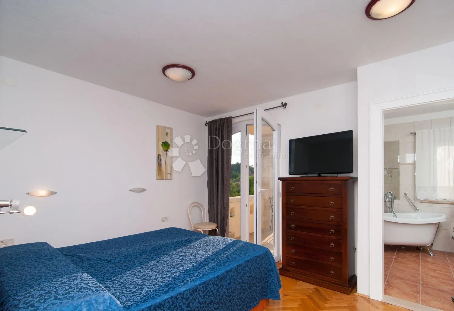 otok brač – mediteranska vila s bazenom i saunom u malom mjestu 900 m do mora - slika 31