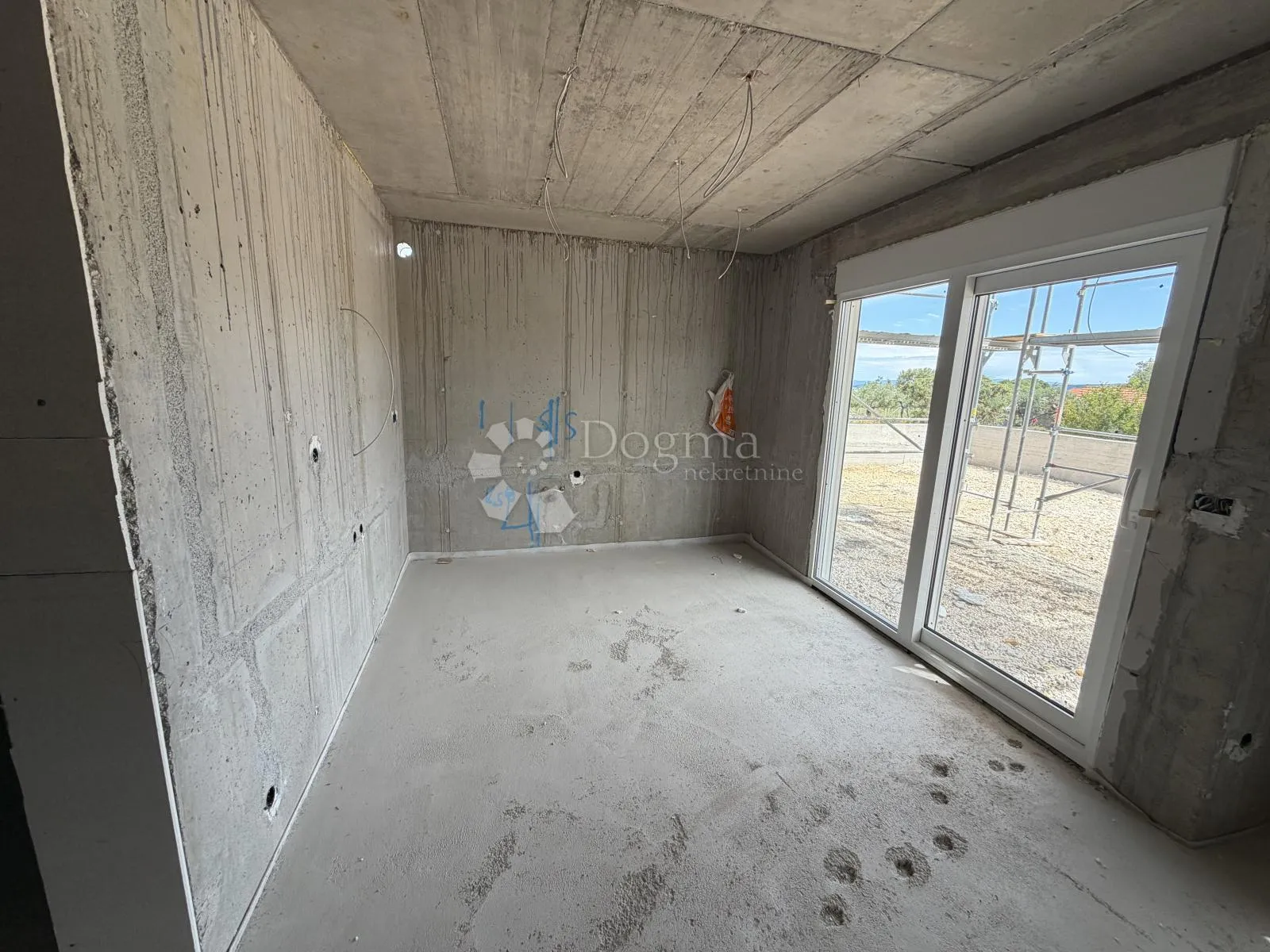 novo! novogradnja – dvosoban stan u prizemlju s velikim vrtom s2, plano (trogir) - slika 12