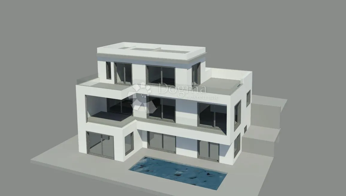građevinsko zemljište s projektom za villu - slika 4