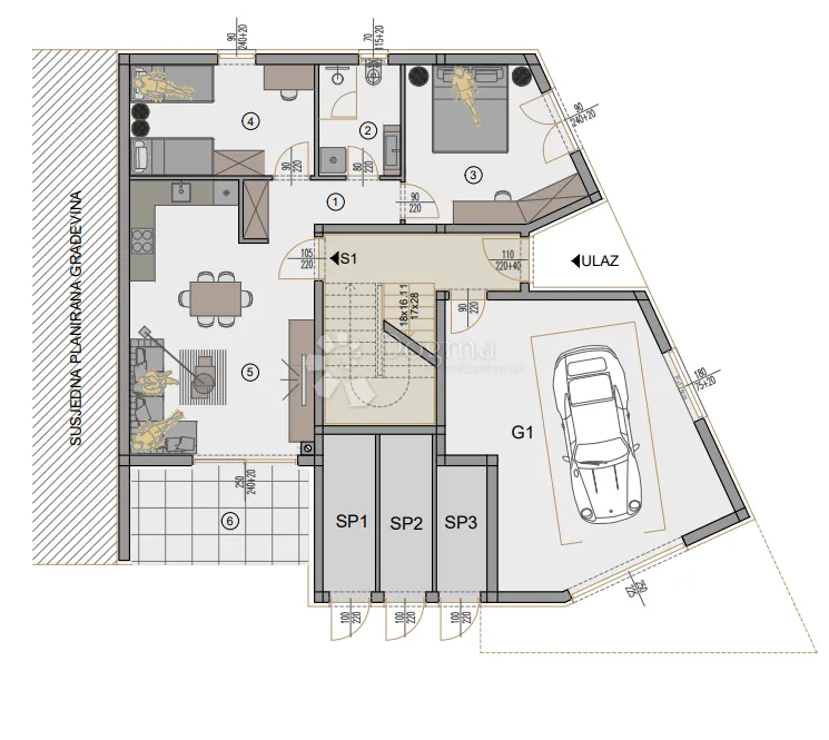 novogradnja pula - 84 m2, prizemlje sa vrtom (z6s1) - slika 2