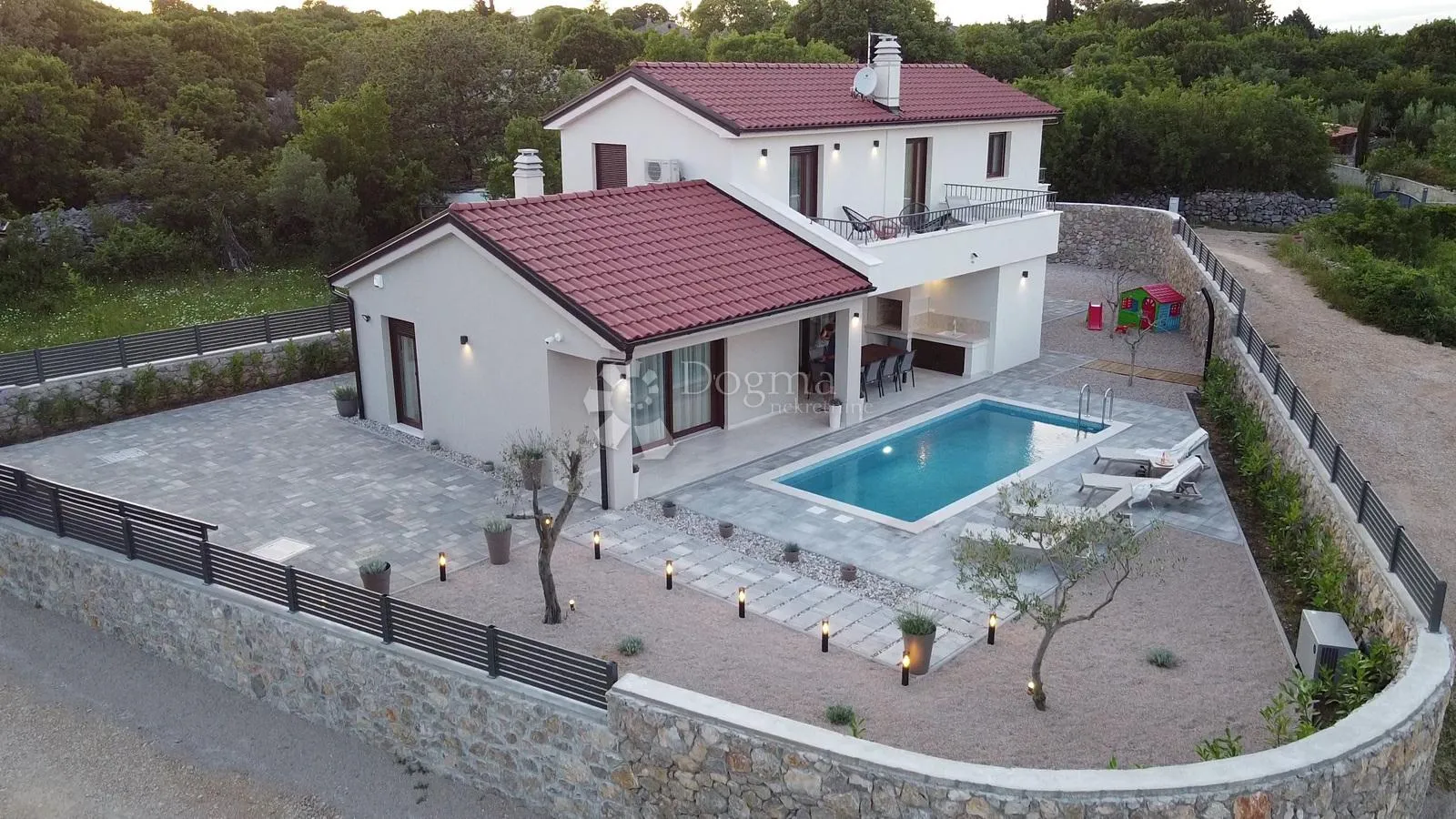 otok krk mirna lokacija - moderna villa - slika 23