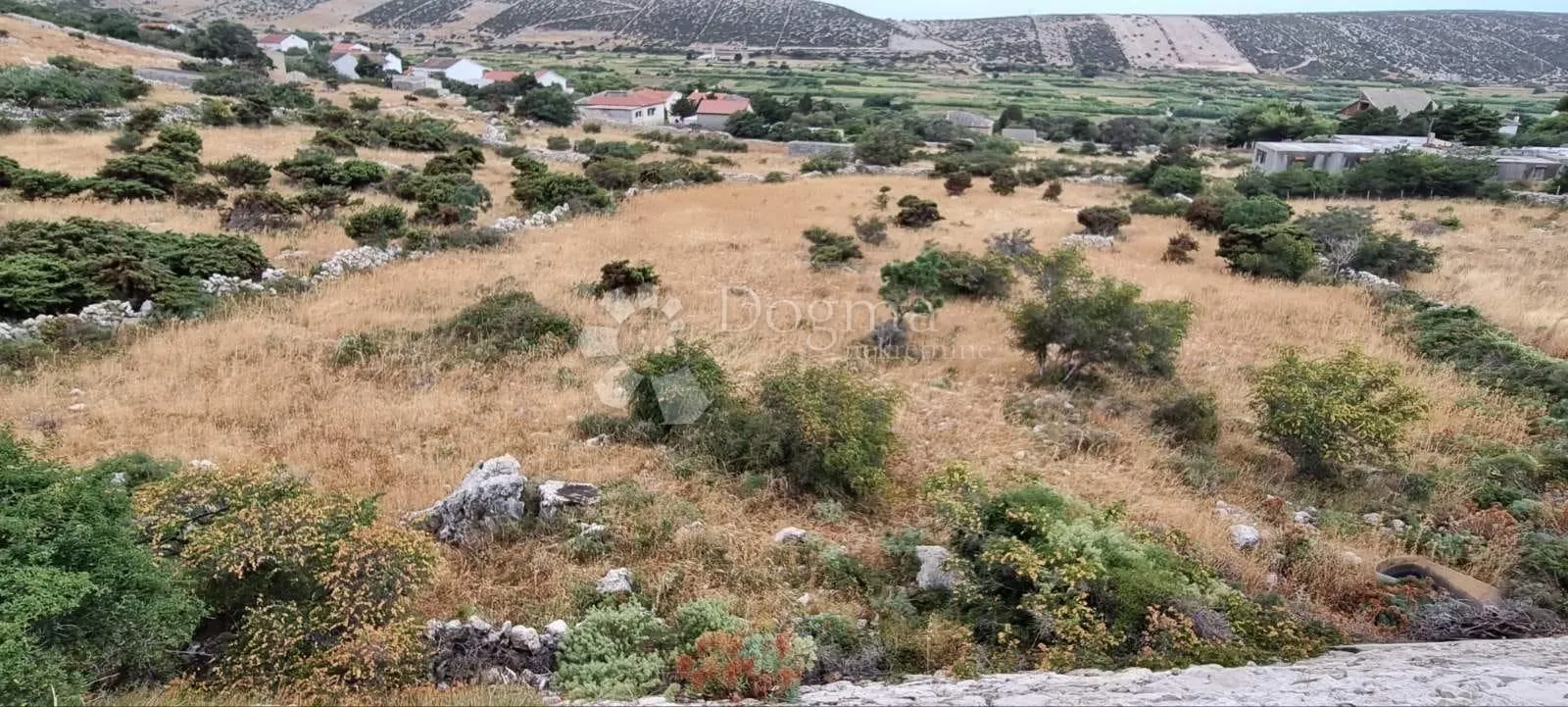 kolan, pag - zemljište s pogledom na more - slika 3