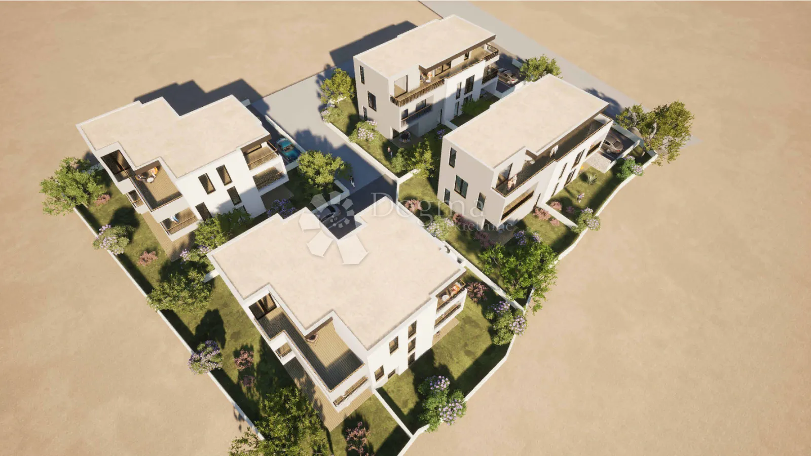 a1.4 – kaštel novi; novogradnja, dvoetažni penthouse, 3s, 2 terase (61 m²), pogled na more, parking, odlična lokacija - slika 13