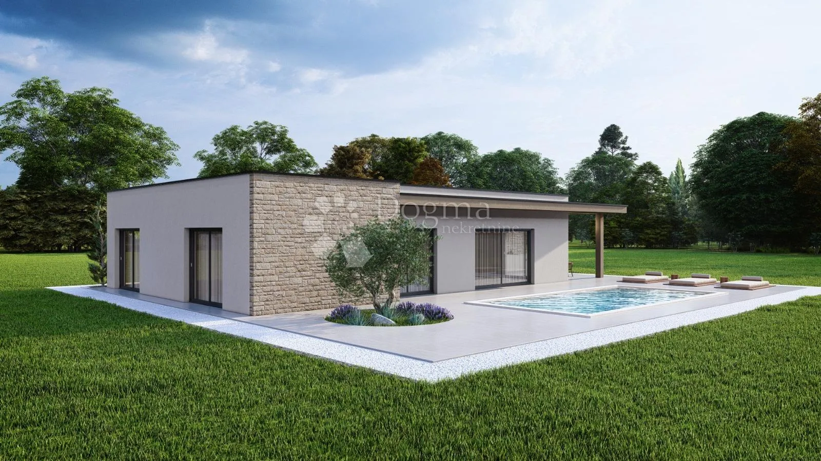 villa sa bazenom žminj (roh-bau) - slika 5