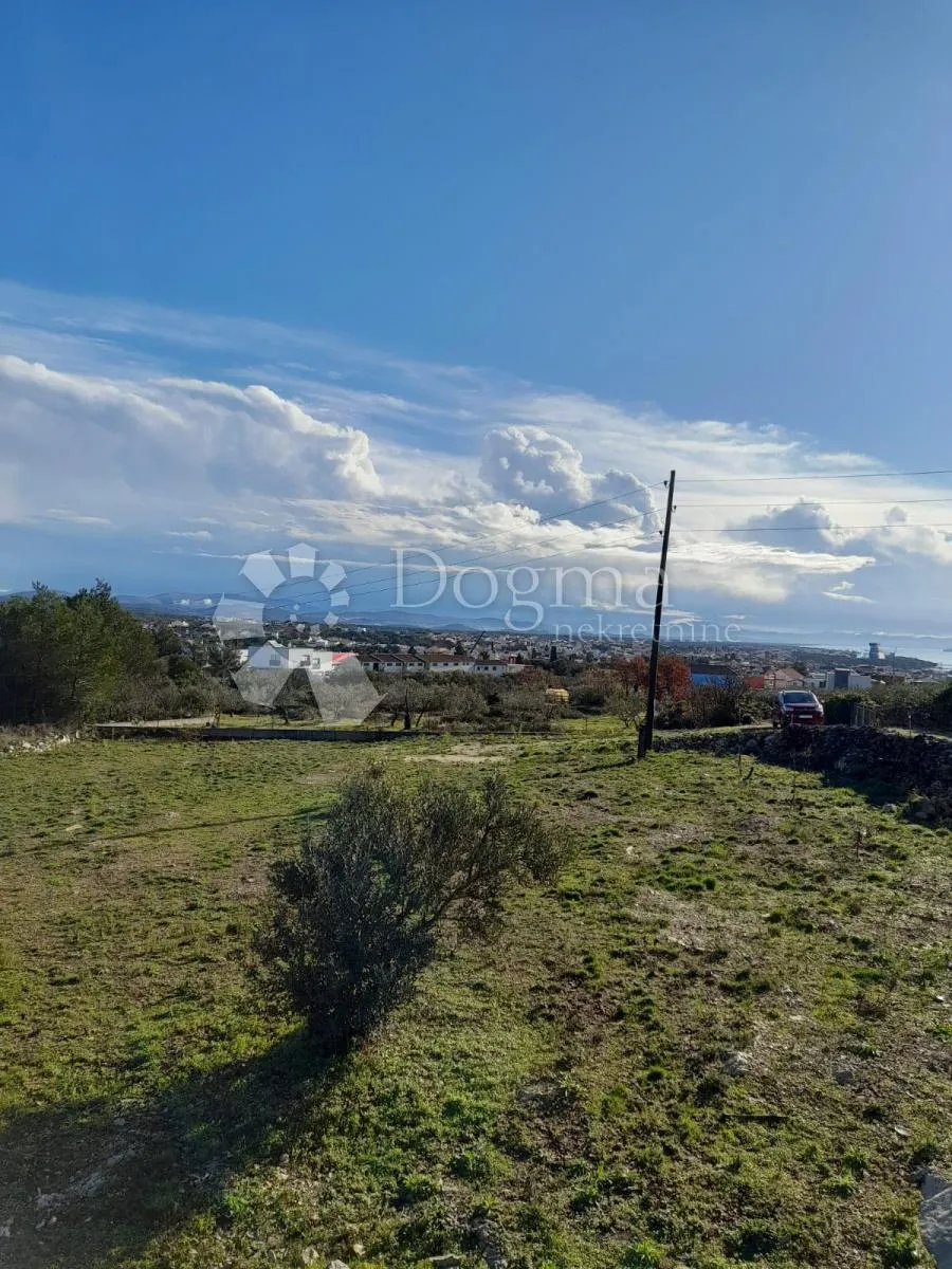 građevinsko zemljište s pogledom na more, vodice - slika 3