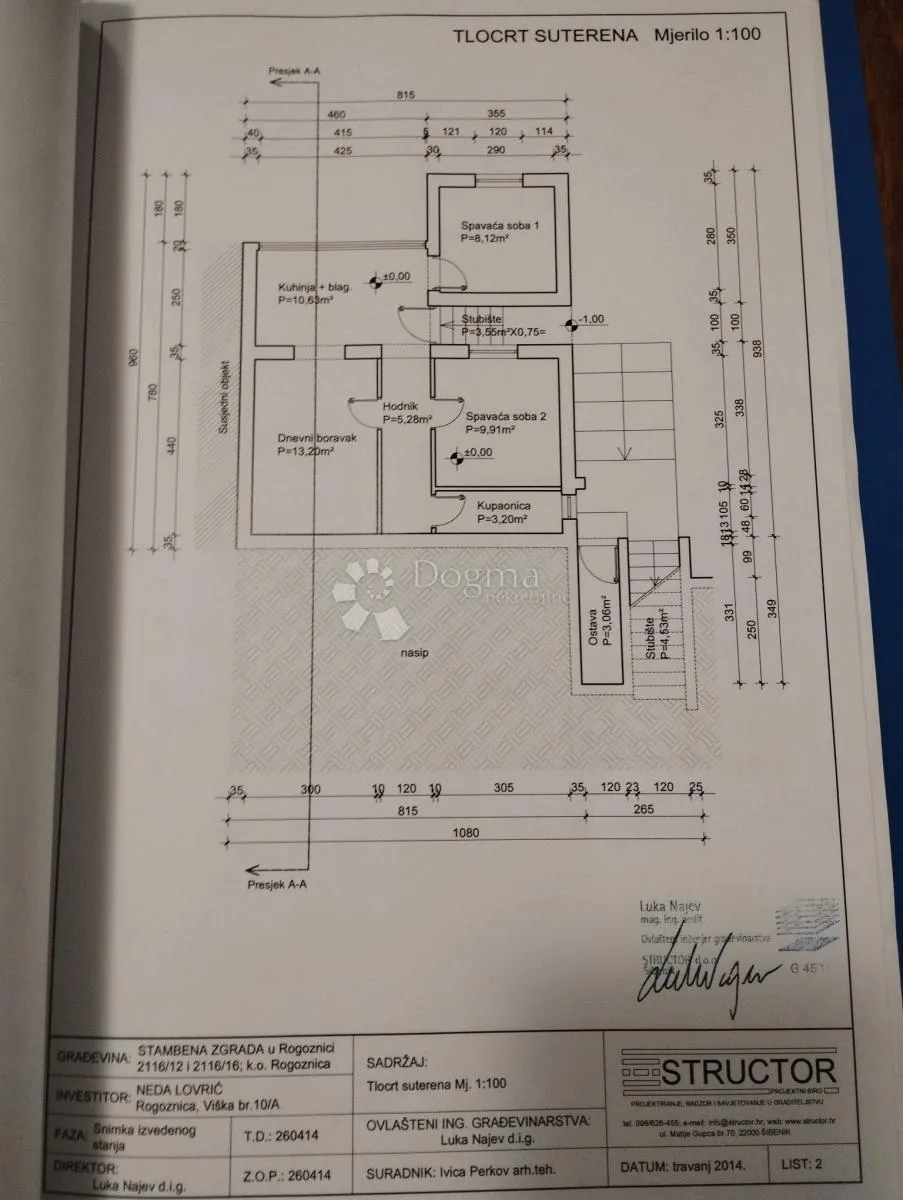 rogoznica - apartmanska kuća sa spektakularnim pogledom - slika 26