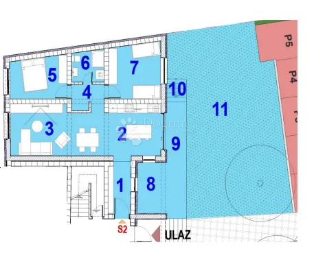 dvosobni stan s-2 – prizemlje, novogradnja virje - slika 3