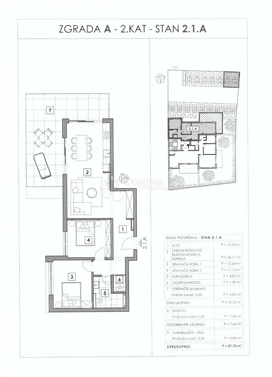 istra - moderni stanovi u taru stan 1.3.b - slika 21