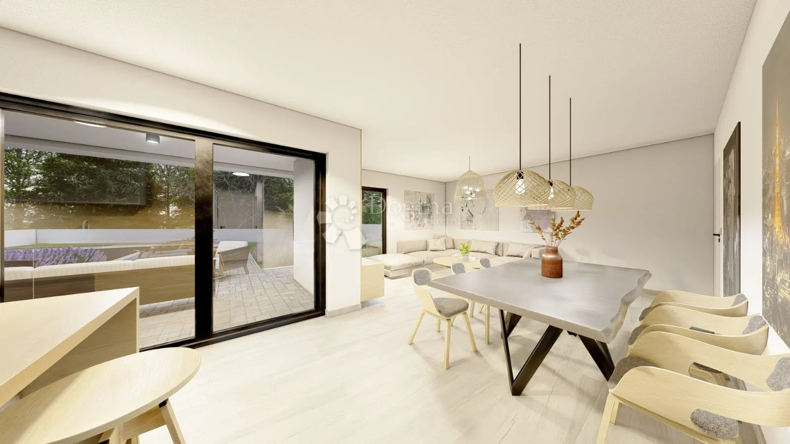 novogradnja malinska! apartman sa pogledom na more! - slika 5
