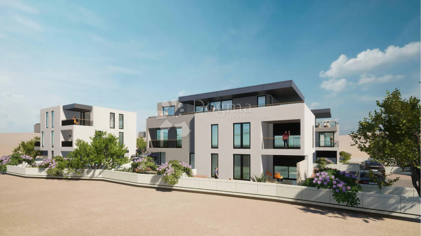 a2.2 – kaštel novi; novogradnja, 3s stan s vrtom (152 m²), balkon, pogled na more, parking, odlična lokacija - slika 3