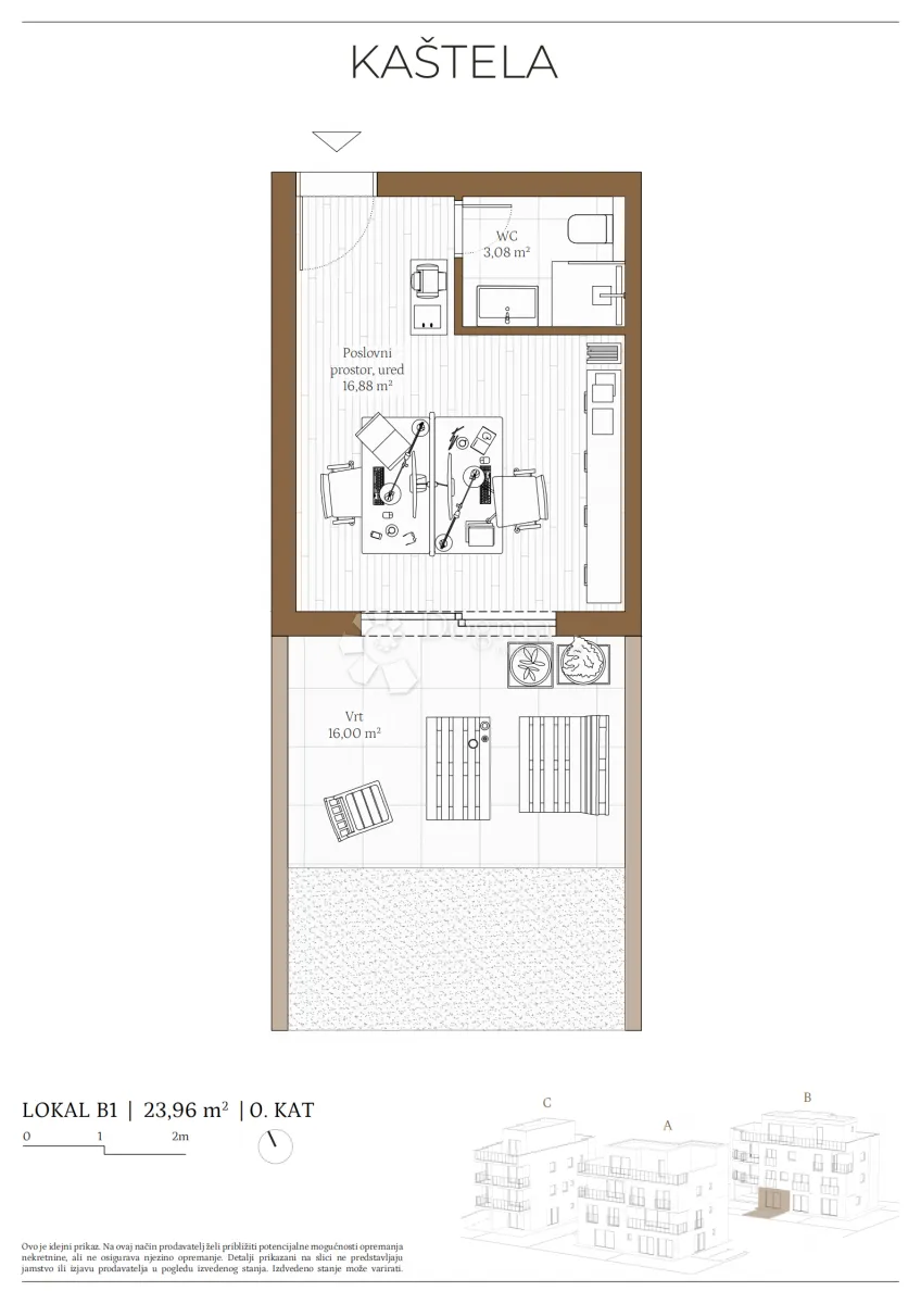 zgrada b, pp apartman 1 - slika 2