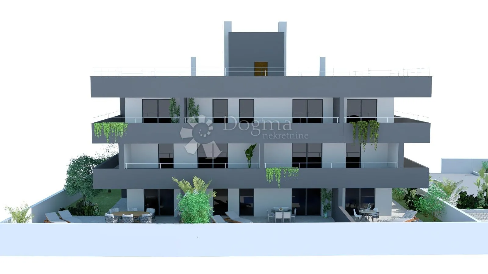 apartman s4 100m od mora, nin - slika 2