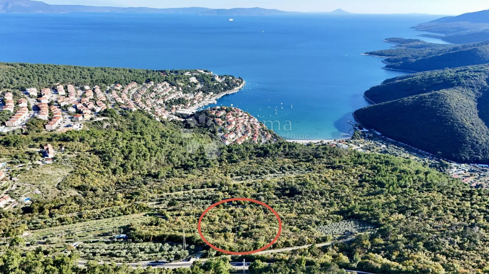 rabac,samo u ponudi naše agencije, poljoprivredno zemljište sa pogledom na more - slika 6