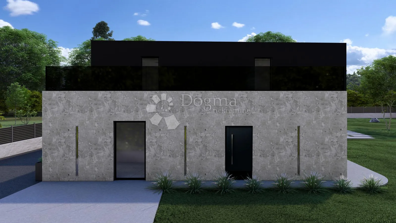 svetvinčenat - prostrano kombinirano zemljište s idejnim projektom - slika 15