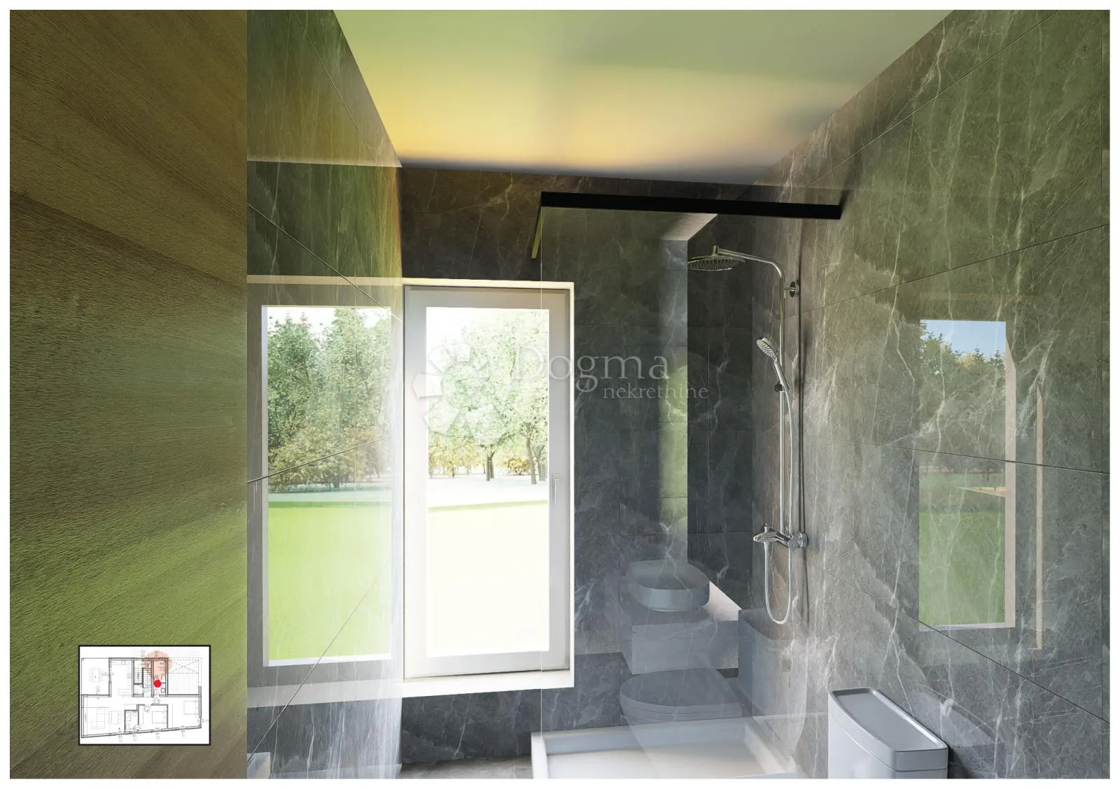 vodice – predivan dvosoban penthouse - slika 9