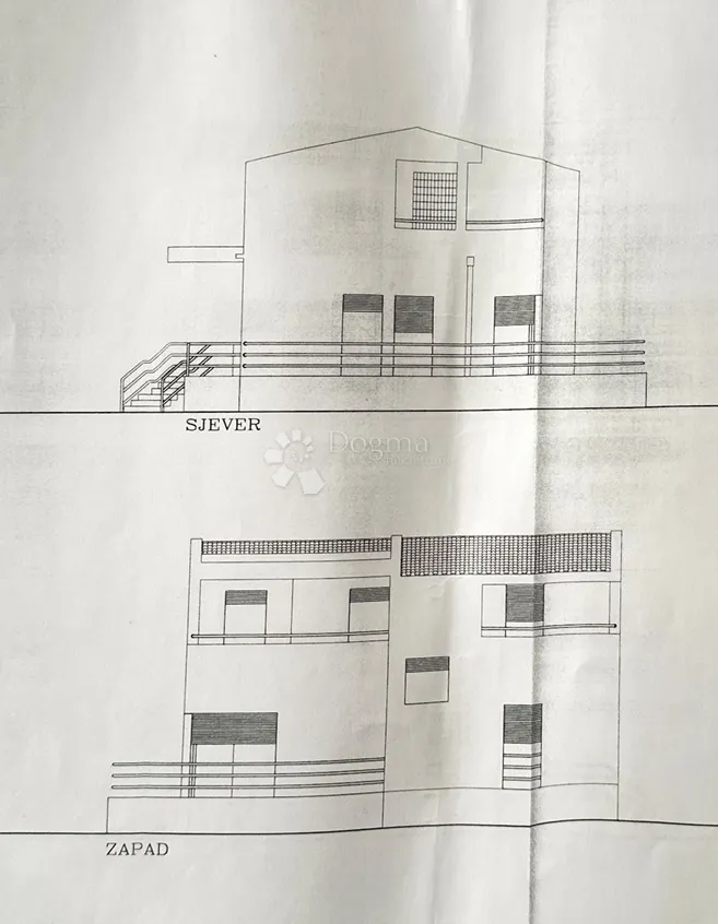 roh-bau kuća u ražancu s pogledom na more - slika 20