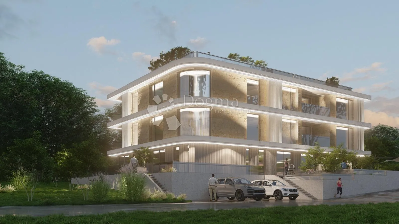 sv. petar na moru - s8 penthouse s panoramskim pogledom na more - slika 4