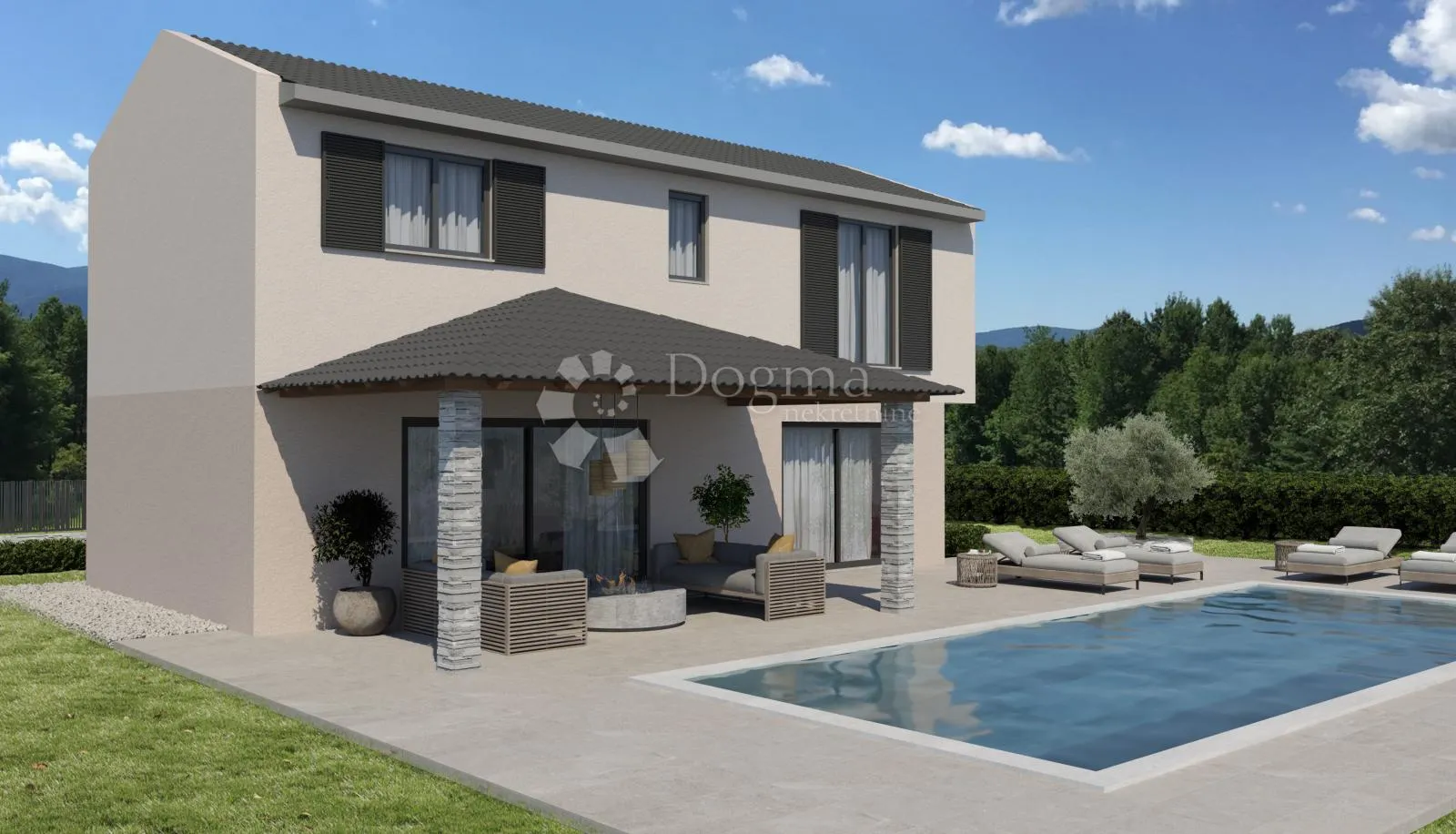 građevinsko zemljište s dozvolom u blizini mora! labin, okolica - slika 9