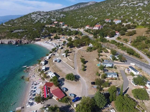 na prodaju - teren u turističkom kampu, prvi red do mora - sibinj (senj) - slika 6