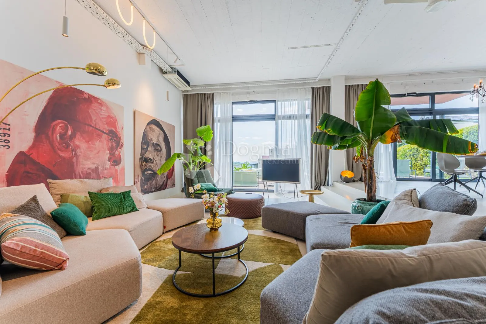 šestine – moderna vila 400 m² bazen zelenilo najam - slika 16