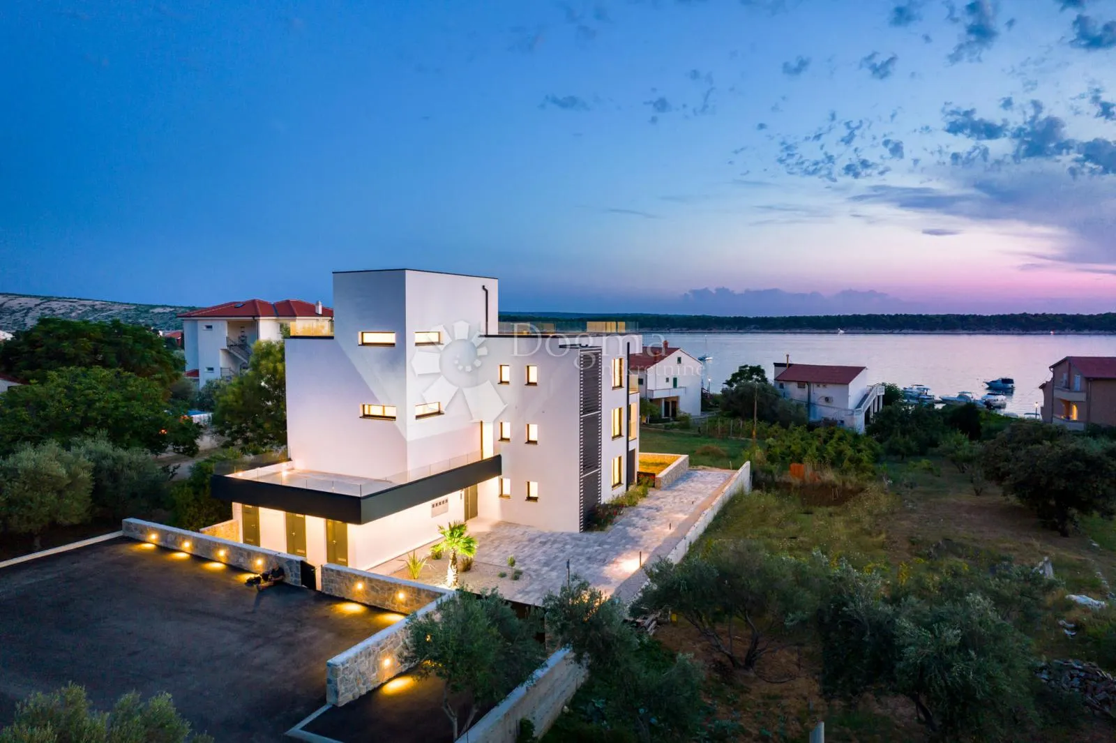 luksuzni stan s dvije terase i prekrasnim pogledom na more, barbat - otok rab - slika 1