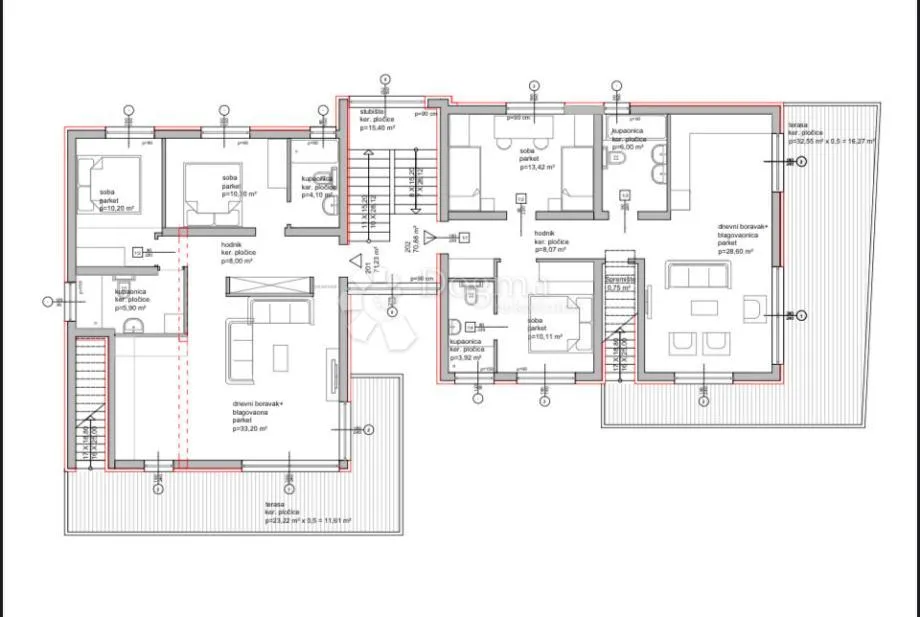 diklo, zadar - luksuzni penthouse blizu mora - 117m2 - slika 28