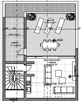 dvoetažni penthouse s krovnom terasom i bazenom (p8-a5) - slika 18