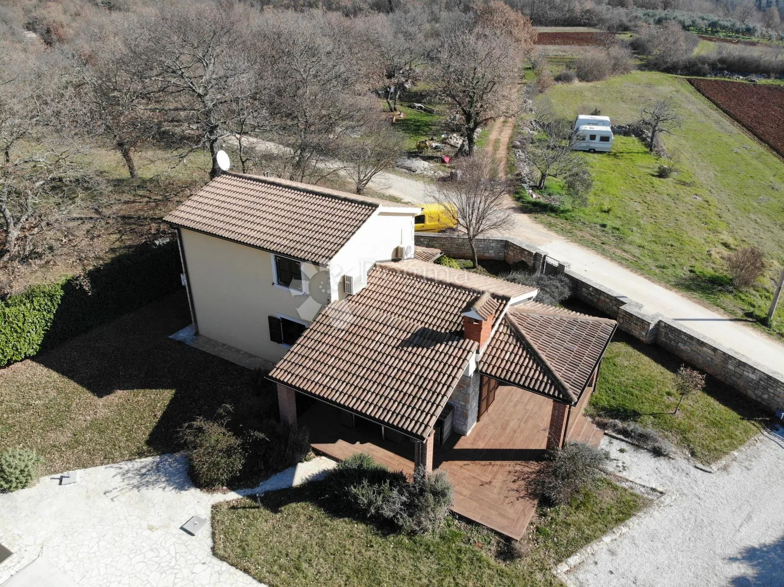 poreč okolica, šarmantna istarska kamena kuća s bazenom - slika 2