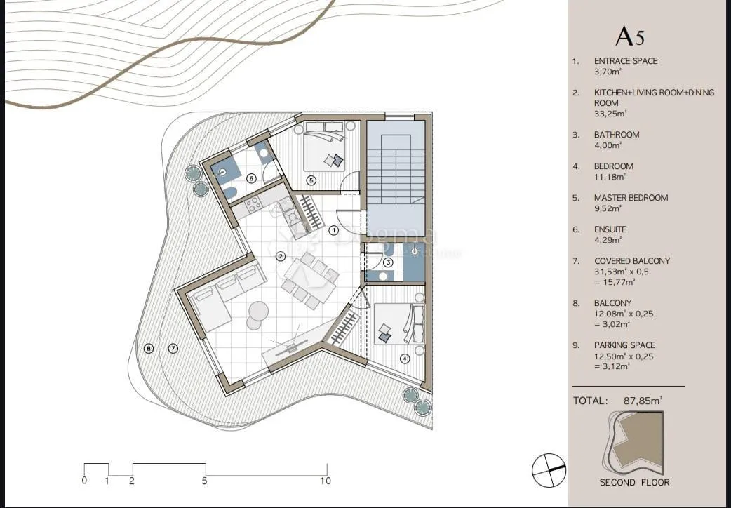 rogoznica- luksuzni penthouse s predivnim pogledom - slika 22