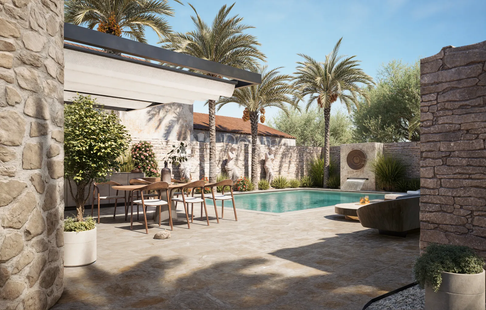 ekskluzivna mediteranska investicijska vila u zoni premium nekretnina – projekt luksuzne rezidencije s bazenom blizu mora - slika 7