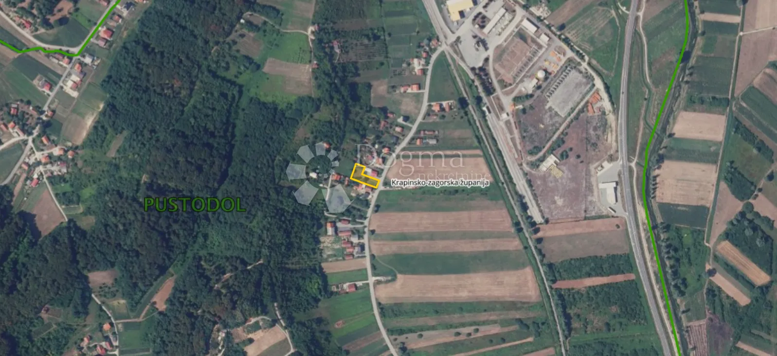 građevinsko zemljište 1.100m² nadomak sv. križa začretja! - slika 5