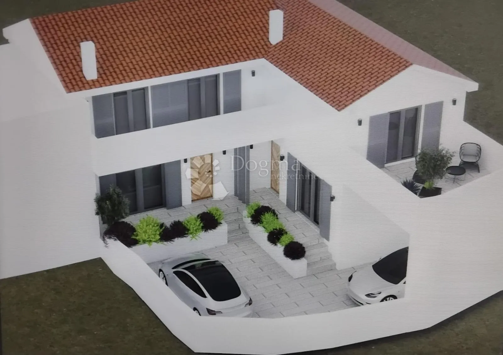 roh-bau kuća sa dva stana/ drikevnik/ 168,11 m2 - slika 9