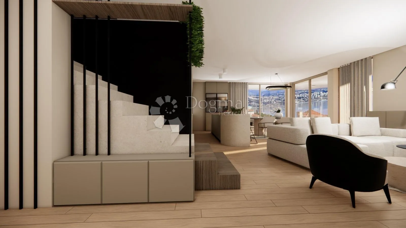luksuzni penthouse u srcu opatije – bazen na krovu i očaravajući pogled na more - slika 13
