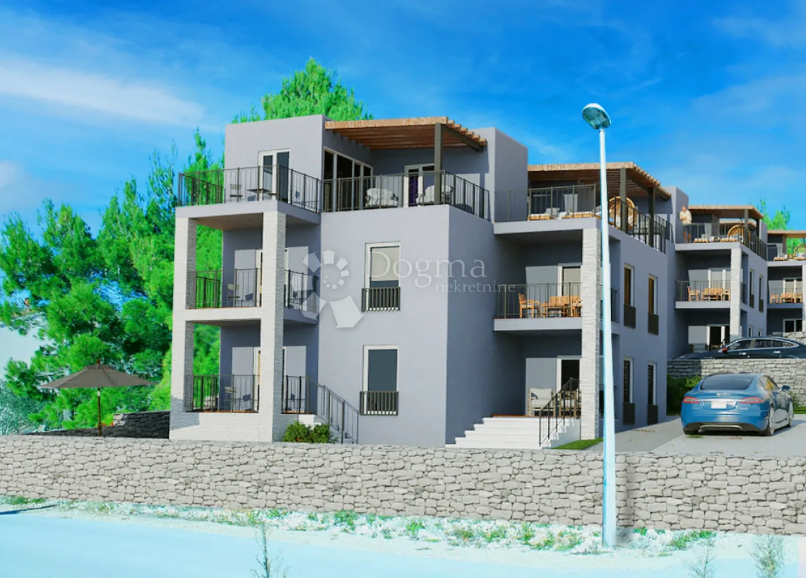 jezera murter – apartman 400 metara do mora 66 m2 sa prekrasnim pogledom c4 - slika 2