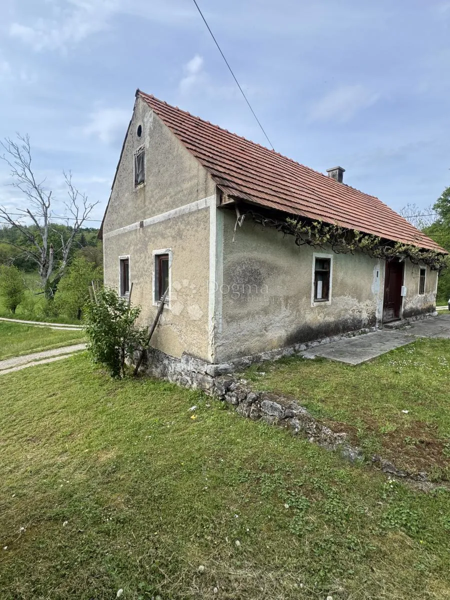 kuća + šuma + vinograd u blizini rijeke mrežnice - slika 4