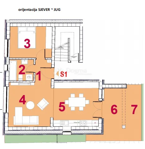 jednosobni stan s-1-prizemlje, novogradnja virje - slika 3