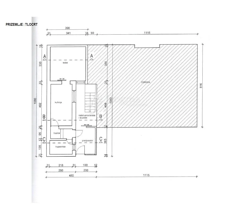dva stana u jednom, 50 m2, terasa, parking, trešnjevka - slika 18