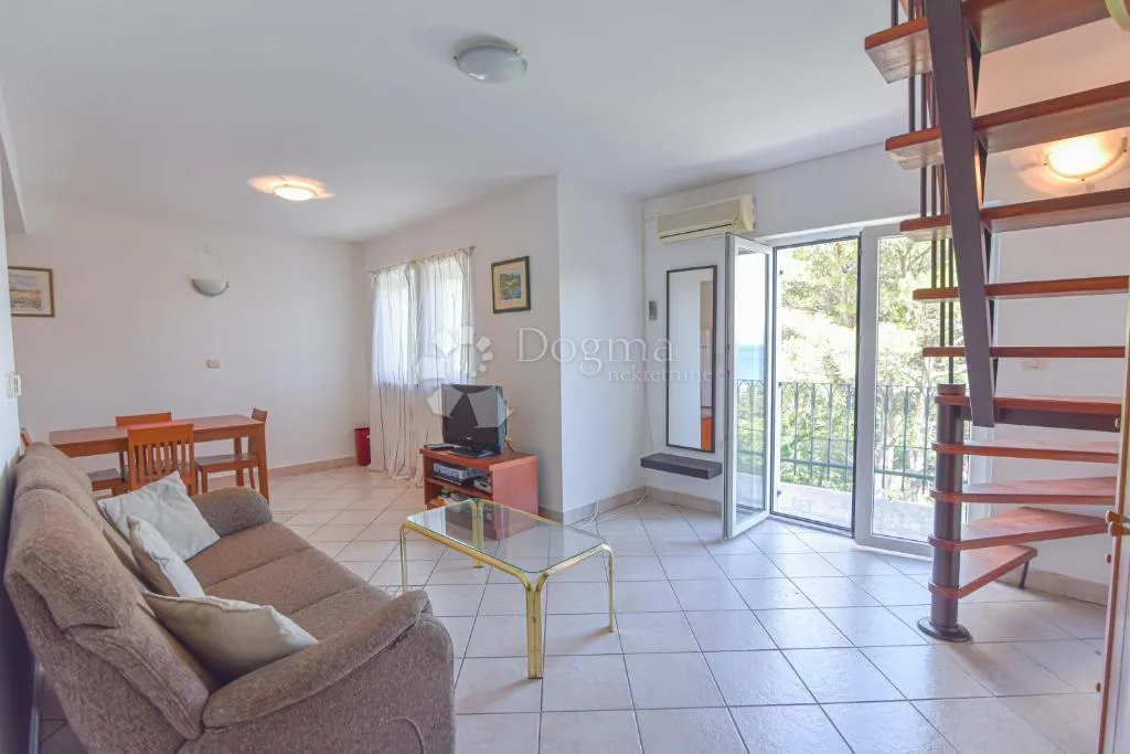 mošćenička draga, apartman s pogledom na more top lokacija - slika 5