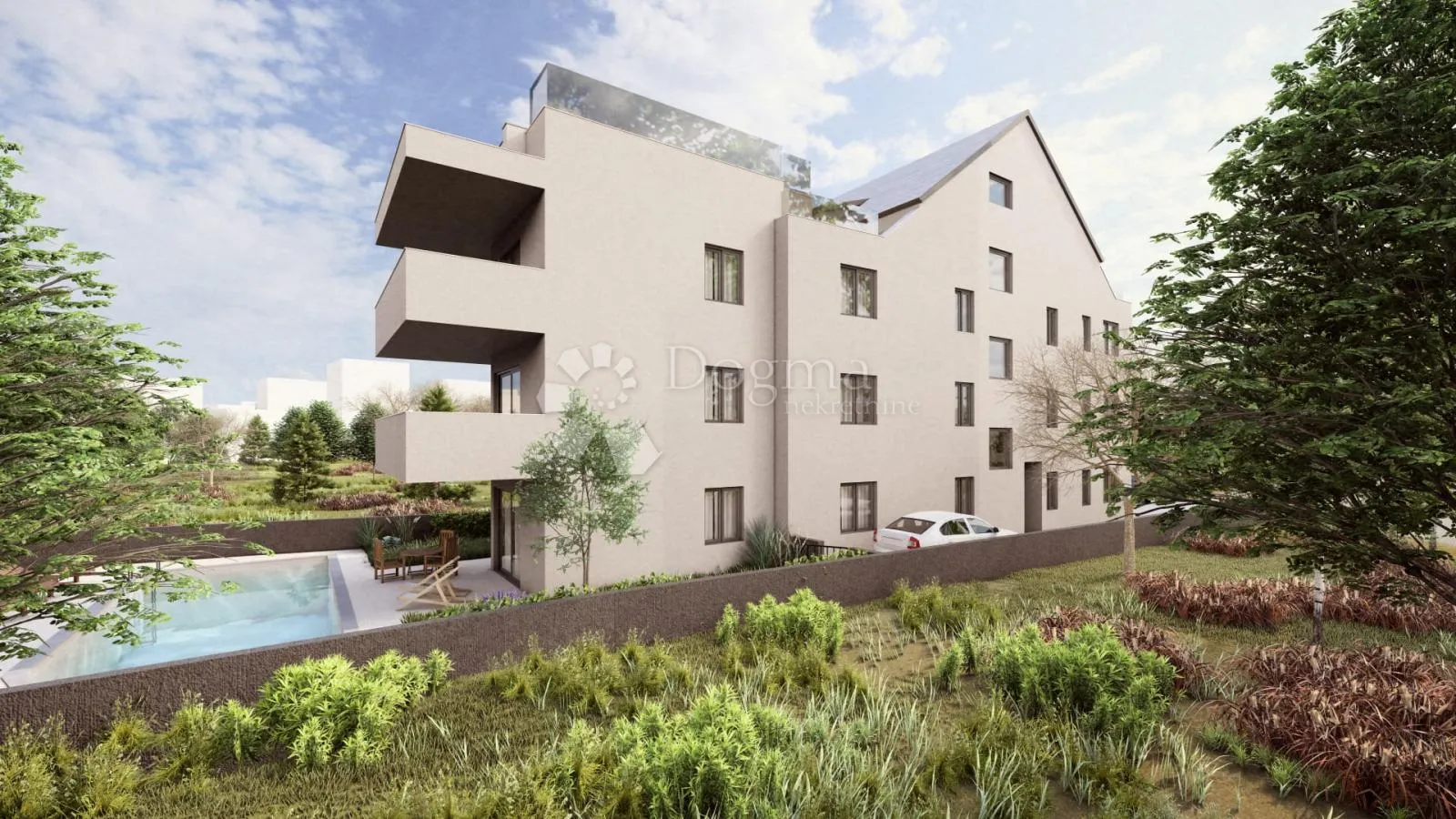 rogoznica- penthouse s privatnim bazenom na terasi - slika 5