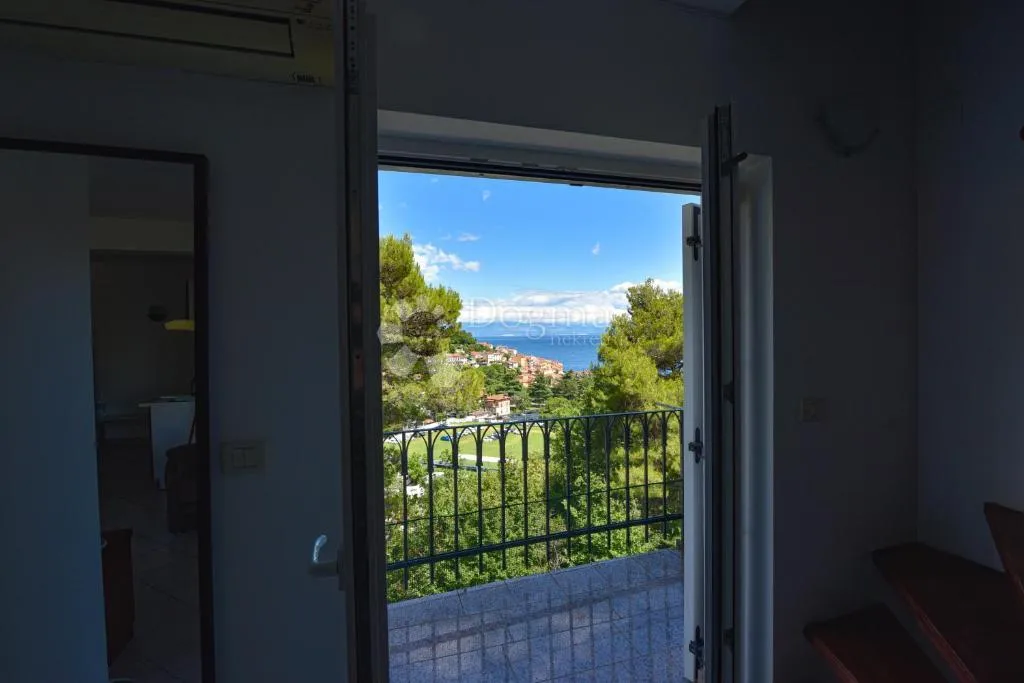 mošćenička draga, apartman s pogledom na more top lokacija - slika 4