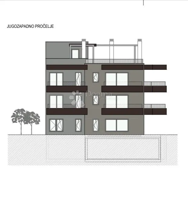 sukošan-apartman ap2 s vrtom 80m² –novogradnja - slika 3