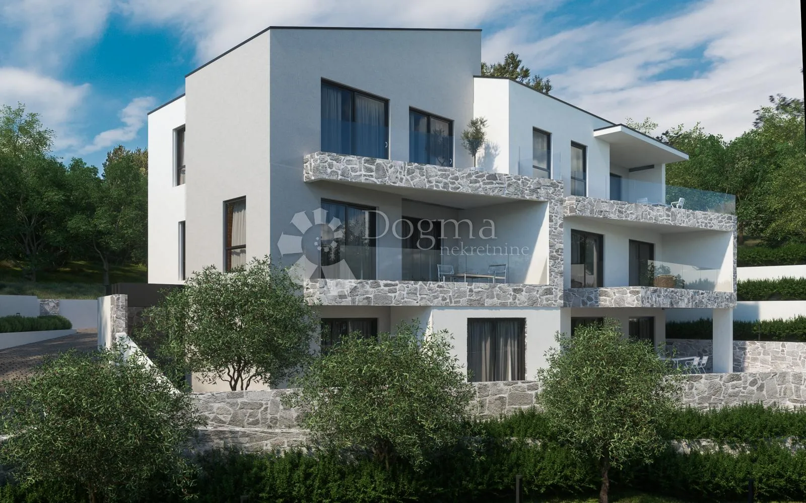 vrbnik, apartman sa bazenom 50 m od mora - slika 8