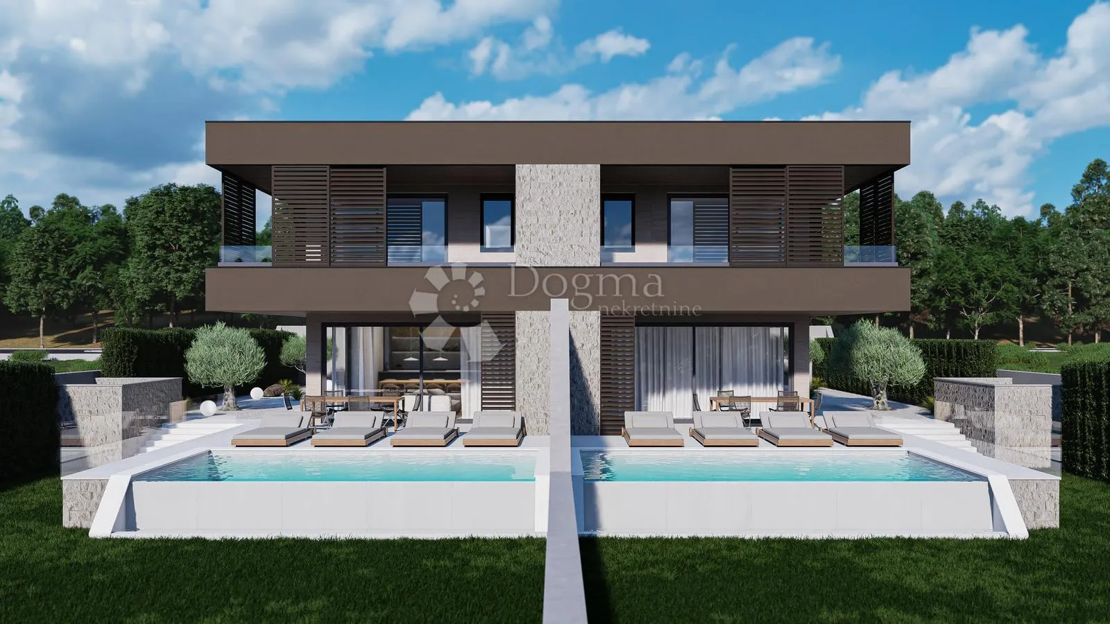 luksuzna vila s 4 spavaće sobe i infinity bazenom - slika 11