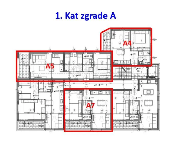 veruda - 55 m2, 1s+db, 300m od mora - slika 4