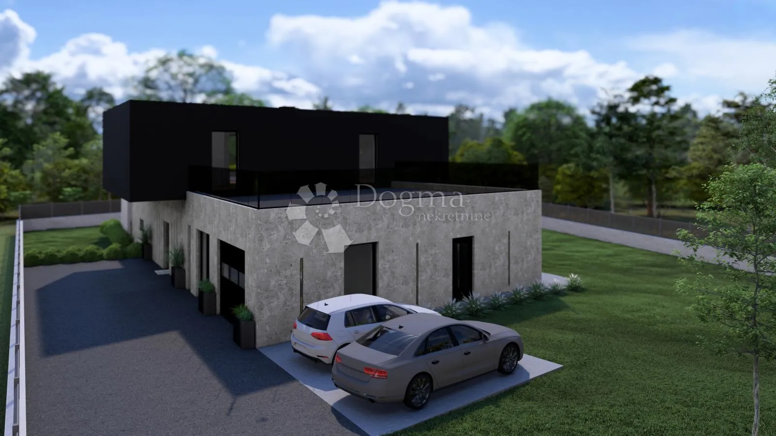 svetvinčenat - prostrano kombinirano zemljište s idejnim projektom - slika 18