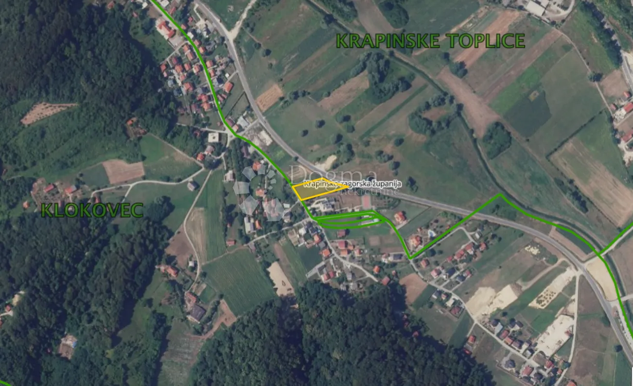 građevinsko zemljište 2.320m² u krapinskim toplicama! - slika 1