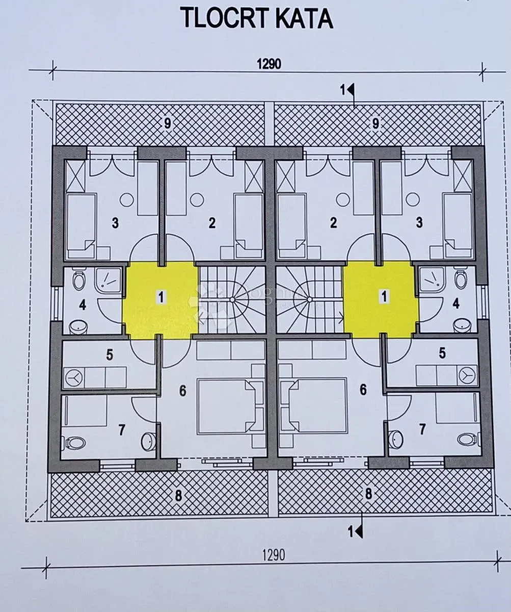 malinska - novogradnja sa mogućnosšću ugradnje bazena 400 m od mora - slika 18